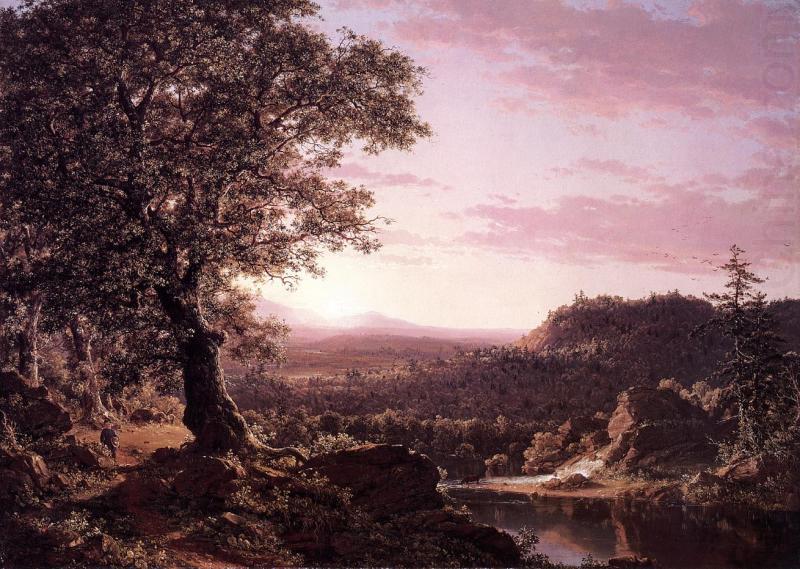 July Sunset, Frederic Edwin Church